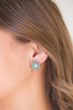 Little Lady - Green Earrings - Paparazzi Accessories