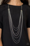 Radical Rainbows - Silver Necklace - Paparazzi Accessories