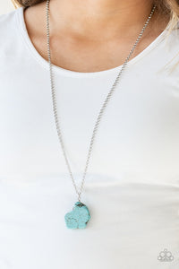 We Will, We Will, Rock You! - Blue Necklace - Paparazzi Accessories