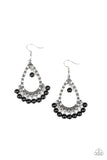 Positively Prismatic - Black Earrings - Paparazzi Accessories