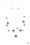 SHEER Thing! - Purple Necklace - Paparazzi Accessories