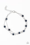 Spotlight Starlight - Blue Bracelet - Paparazzi Accessories