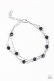 Spotlight Starlight - Blue Bracelet - Paparazzi Accessories