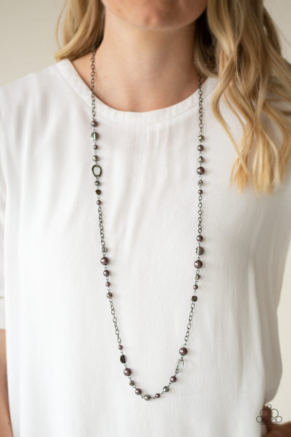 Make An Appearance - Black Necklace - Paparazzi Accessories