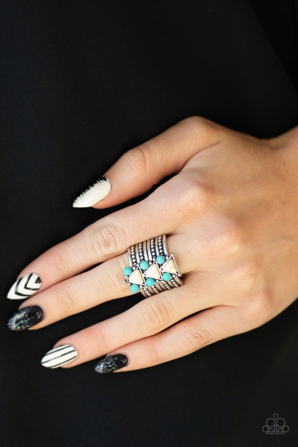 Point Me To Phoenix - White Ring - Paparazzi Accessories