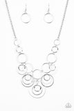 Break The Cycle - Silver Necklace - Paparazzi Accessories