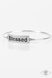 Blessed - Silver Bracelet - Paparazzi Accessories