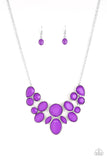 Demi-Diva - Purple Necklace - Paparazzi Accessories