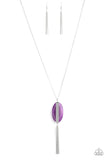 Tranquility Trend - Purple Necklace - Paparazzi Accessories