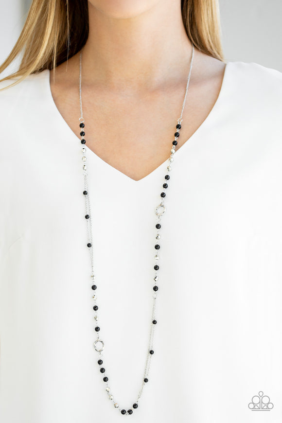Really Refined - Black Necklace - Paparazzi Accessories