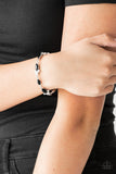 At Any Cost - Black Bracelet - Paparazzi Accessories