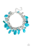 Seashore Sailing - Blue Bracelet - Paparazzi Accessories