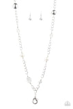 Only For Special Occasions -White Necklace - Paparazzi Accessories