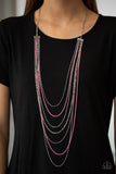 Radical Rainbows - Pink Necklace - Paparazzi Accessories