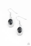 As Humanly POSH-ible - Black Earrings - Paparazzi Accessories 