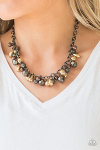 Building My Brand - Black Necklace - Paparazzi Accessories