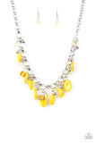 I Want To SEA The World - Yellow Necklace - Paparazzi Accessories