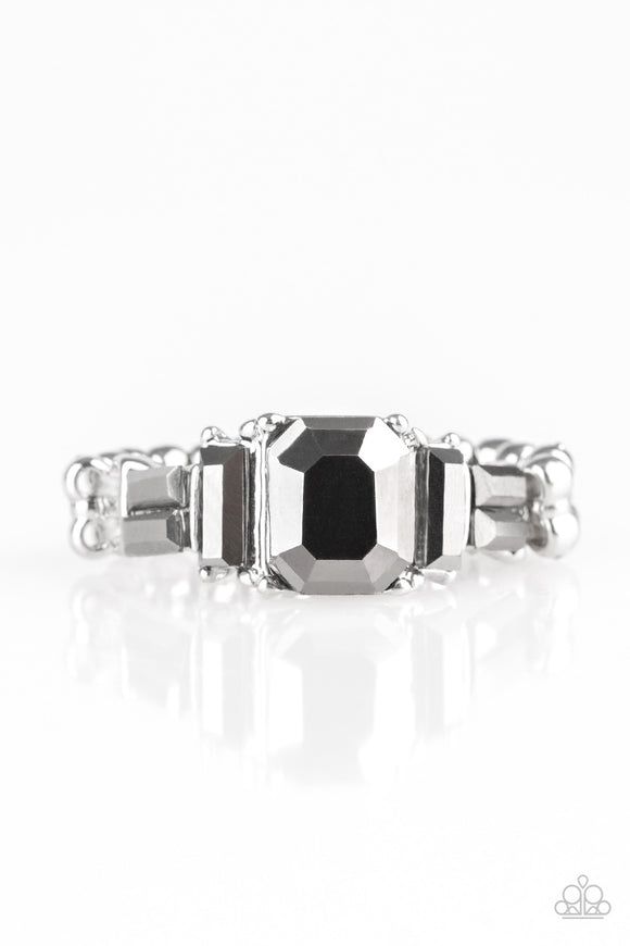 Born To Rule - Silver Ring - Paparazzi Accessories