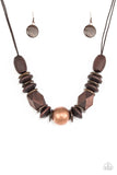 Grand Turks Getaway - Copper Necklace - Paparazzi Accessories