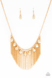 Bragging Rights - Gold Necklace - Paparazzi Accessories