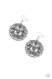 Choose To Sparkle - Blue Earrings - Paparazzi Accessories