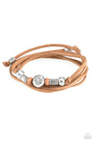 Find Your Way - Brown Bracelet - Paparazzi Accessories