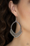 Heirloom Harmony - Silver Earrings - Paparazzi Accessories