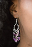 Not The Only Fish In The Sea - Purple Earrings - Paparazzi Accessories