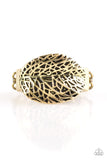 Never LEAF Me - Brass Ring - Paparazzi Accessories