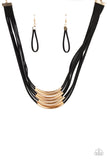 Walk The WALKABOUT - Gold Necklace - Paparazzi Accessories