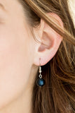 Party Pearls - Blue Necklace - Paparazzi Accessories
