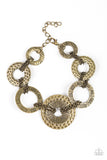 Way Wild - Brass Bracelet - Paparazzi Accessories