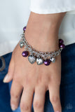 More Amour - Purple Bracelet - Paparazzi Accessories