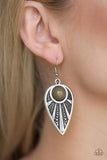 Take A WALKABOUT - Green Earrings - Paparazzi Accessories