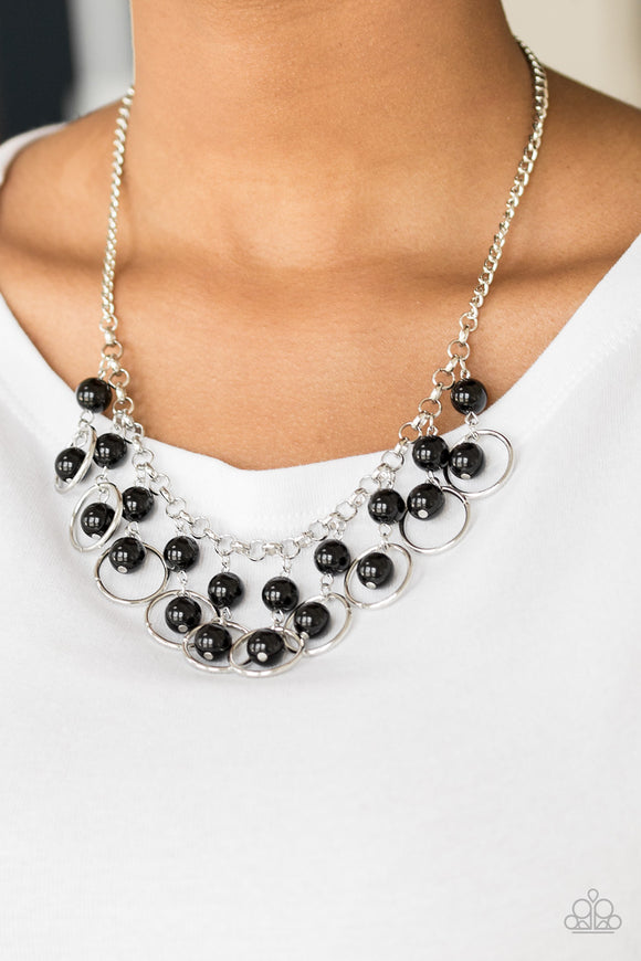 Really Rococo - Black Necklace - Paparazzi Accessories