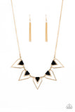 The Pack Leader - Gold Necklace - Paparazzi Accessories
