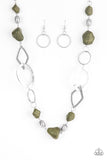 Thats TERRA-ific! - Green Necklace - Paparazzi Accessories