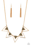 The Pack Leader - Green Necklace - Paparazzi Accessories