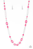 Quite Quintessence - Pink Necklace - Paparazzi Accessories