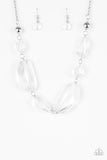 Luminous Luminary - White Necklace - Paparazzi Accessories