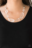 Luminous Luminary - White Necklace - Paparazzi Accessories