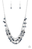 So In Season - Blue Necklace - Paparazzi Accessories