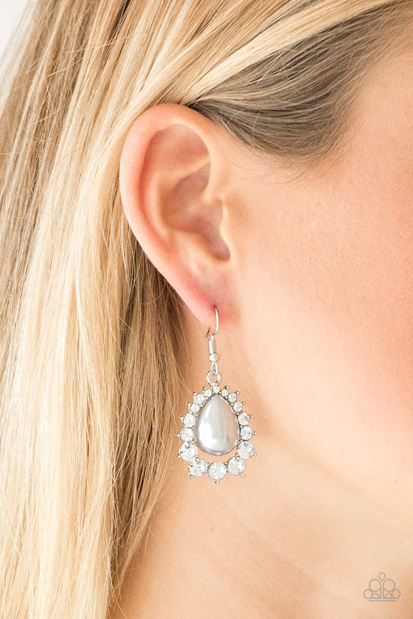Regal Renewal - Silver Earrings - Paparazzi Accessories
