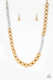 Power To The People - Gold Necklace - Paparazzi Accessories