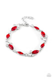 At Any Cost - Red Bracelet - Paparazzi Accessories