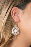 City Chateau - Brown Earrings - Paparazzi Accessories