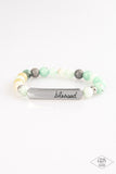 Born Blessed - Green Bracelet - Paparazzi Accessories