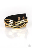 Looking For Trouble - Gold Bracelet - Paparazzi Accessories 