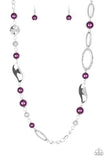 All About Me - Purple Necklace - Paparazzi Accessories