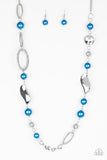 All About Me - Blue Necklace - Paparazzi Accessories
